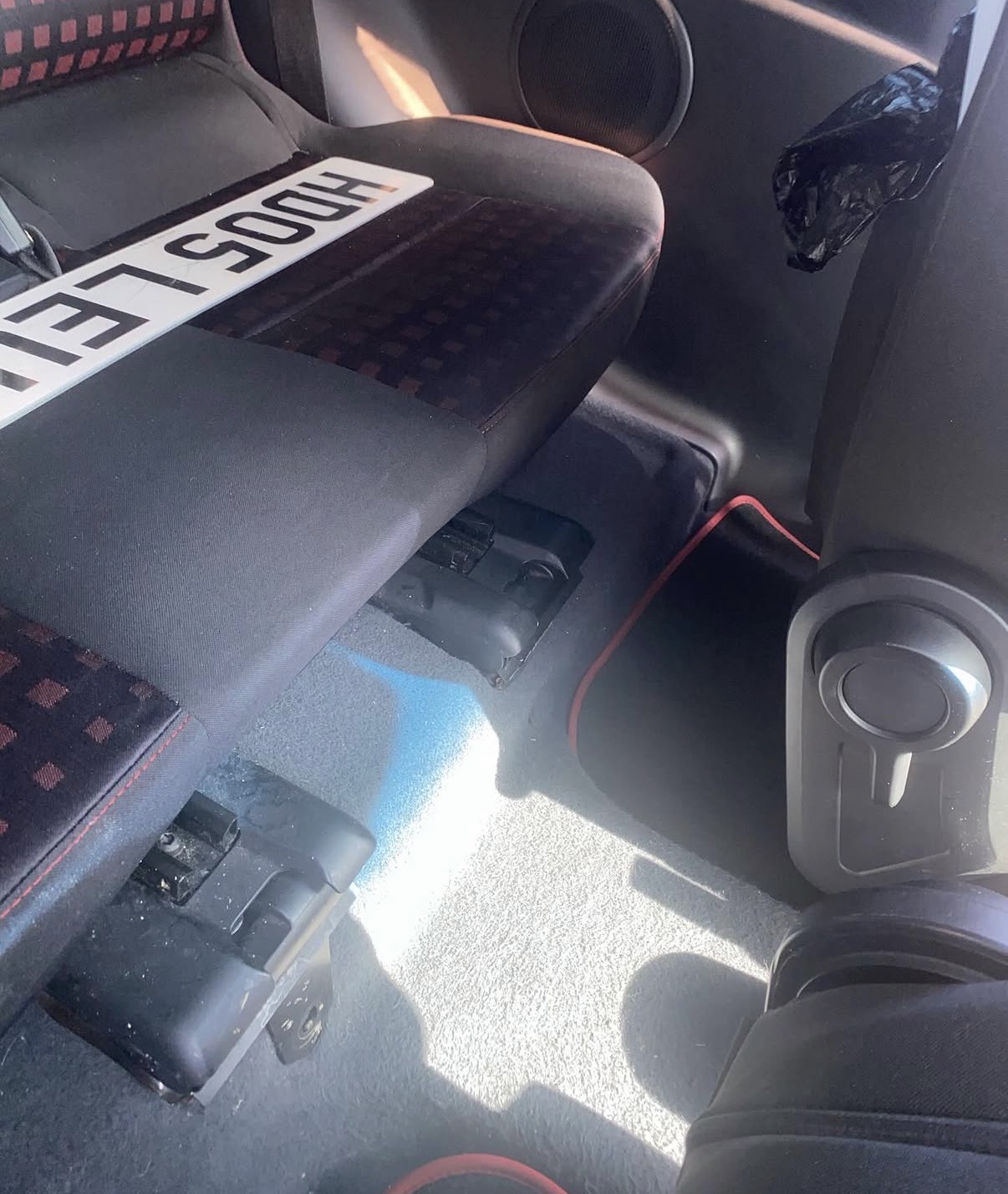 Vehicle seat after SeatLab UK cleaning, result 1